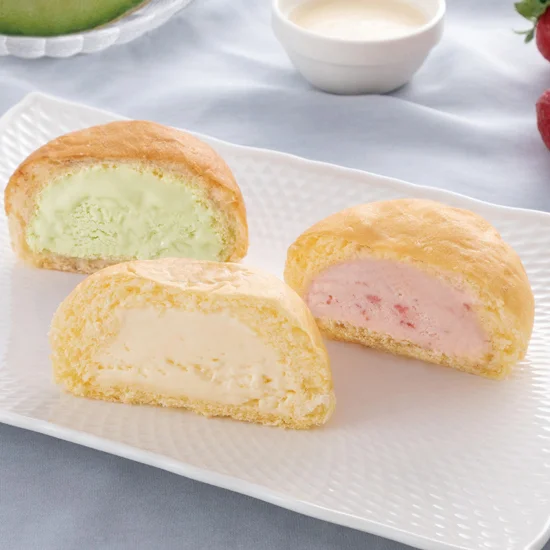 三原 八天堂 まるでアイスな くりーむパン6個詰合せ