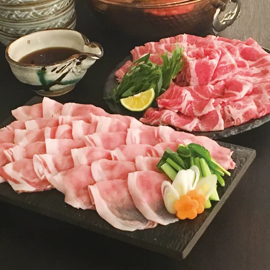 鹿野高原 豚ロース 肩ロース食べ比べ