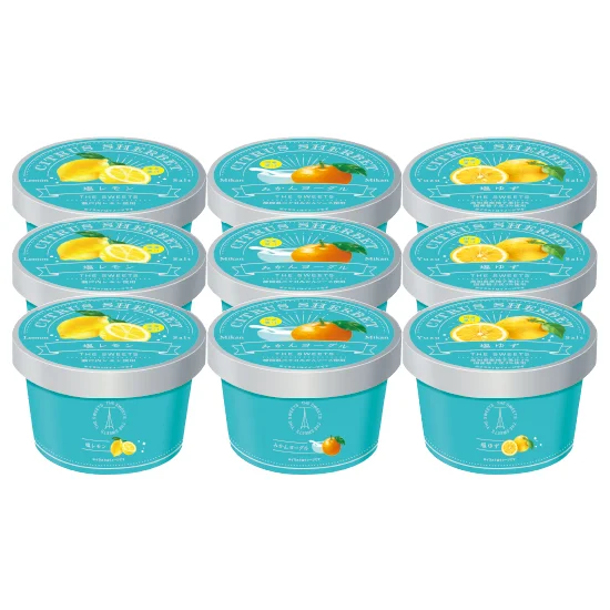 ザ･スウィーツ 日本の柑橘 シャーベット(9個)の画像2