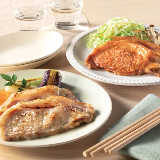 鹿児島県産 恵味の黒豚ロース 味噌・生姜焼きセット