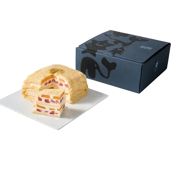 ホシフルーツ 桃と苺のミルクレープKasaneの画像2