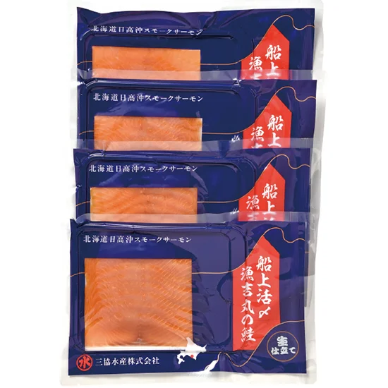 「生仕立て」船上活〆桜鱒スモークサーモンの画像2