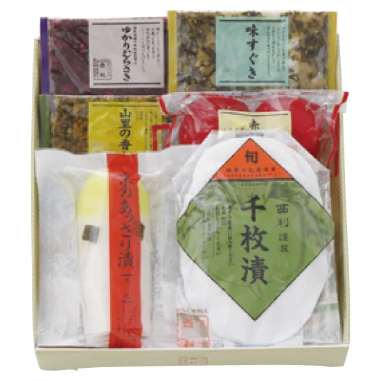 京つけもの西利 千枚漬・京のあっさり漬詰合せの画像1