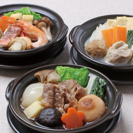 京・料亭 わらびの里料亭の彩り個鍋