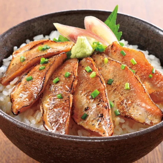 炙りのどぐろ漬け丼の具