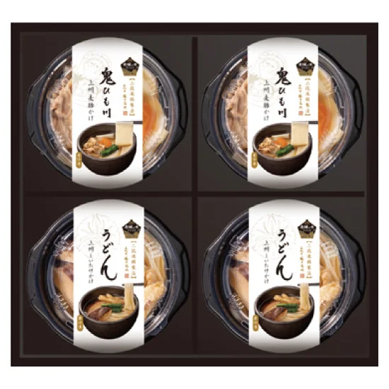 上州の味うどん・鬼ひも川4食セットの画像1