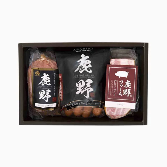 鹿野高原牧場 ソーセージ・ベーコンセット