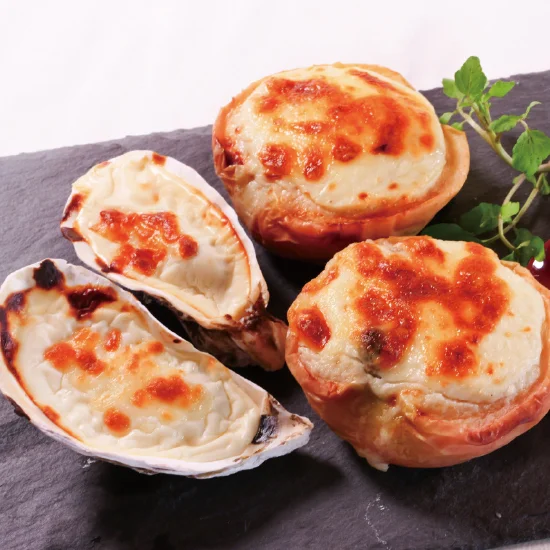 かなわ かきと林檎のグラタンと かきグラタンのセット