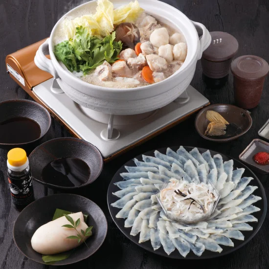 得々ふぐセット4-5人前 とらふぐ白子付き