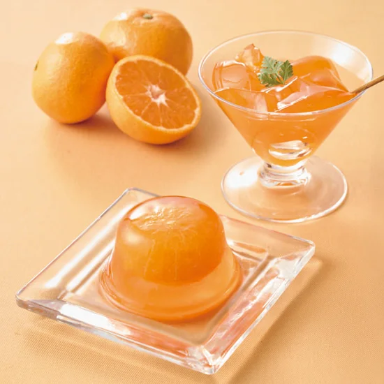 和歌山県産みかん使用 まる ごとみかん＆果汁ゼリー