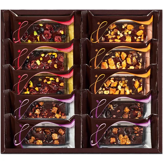 ひととえ 贅沢フルーツの ガトーショコラ