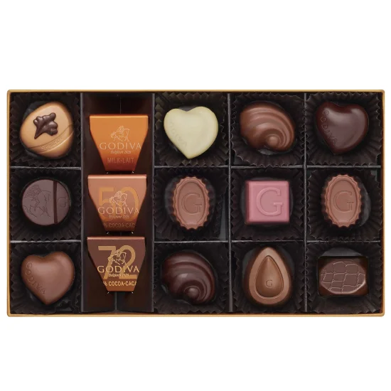 ゴディバ ハートオブゴールドコレクション15粒入