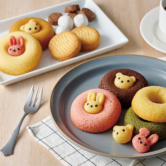 アニマルドーナツ＆焼菓子セット(写真)の画像1