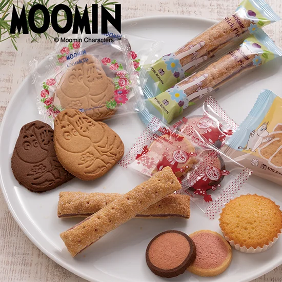 ムーミンジュース＆スイーツセットの画像1