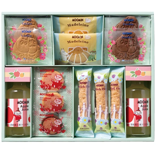 ムーミンジュース＆スイーツセット