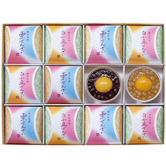 銀座鈴屋 ぜんざい詰合せ(12個)