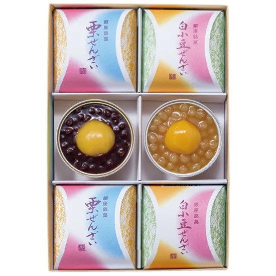 銀座鈴屋 ぜんざい詰合せ(6個)