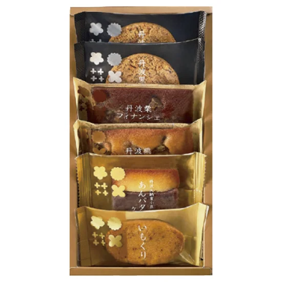丹波焼菓子詰合せ6個入