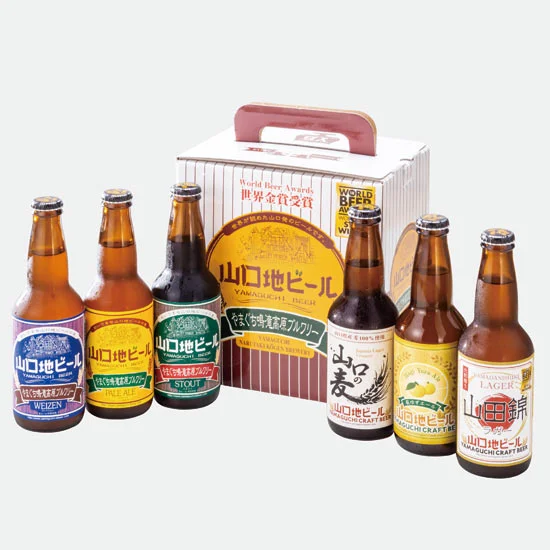 販促ノベルティにおすすめ：【父の日専用】山口地ビール６種飲み比べセット