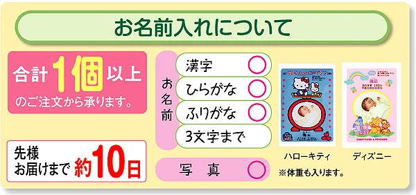 ハローキティハッピー・米・ベビー 男の子の画像2