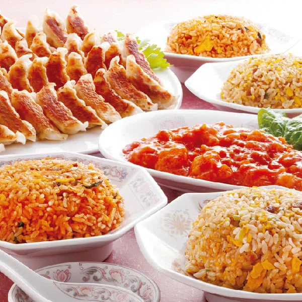 大阪王将 バラエティ中華セットの画像1