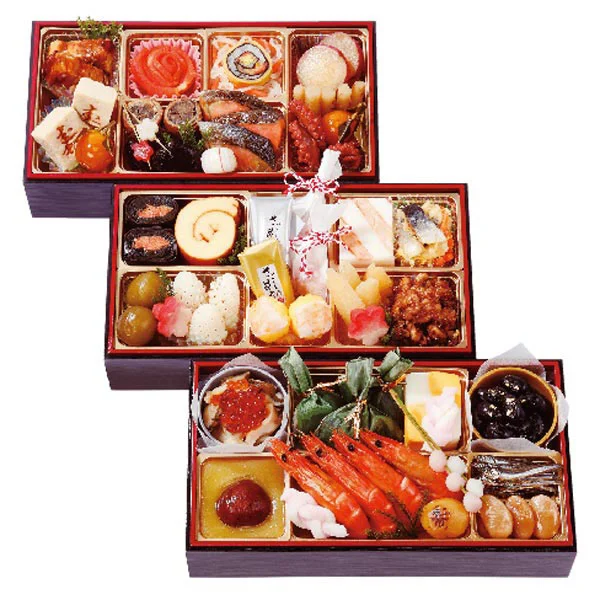 千賀監修 迎春おせち料理 「鶴千寿」三段重