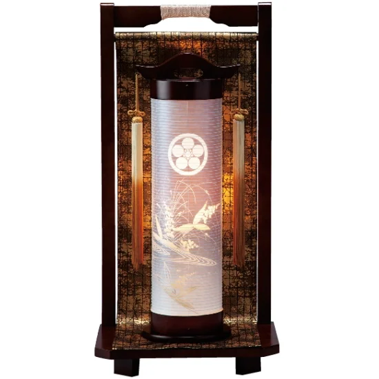 みやび 秋草柄 金襴（黒）