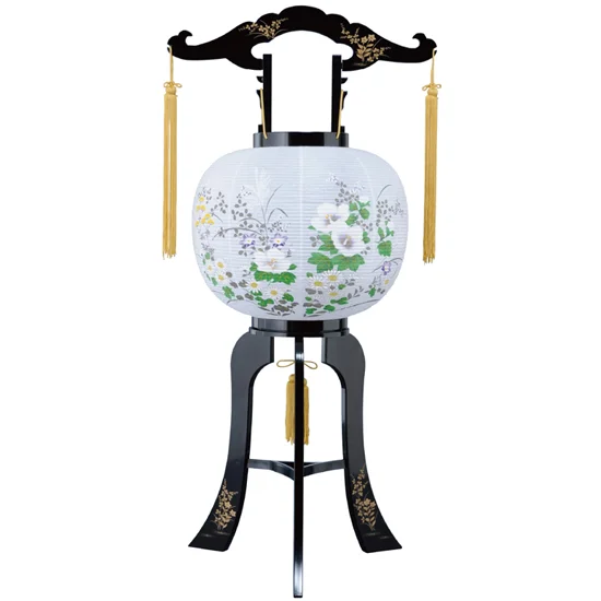 回転 10号 黒蒔絵芙蓉萩