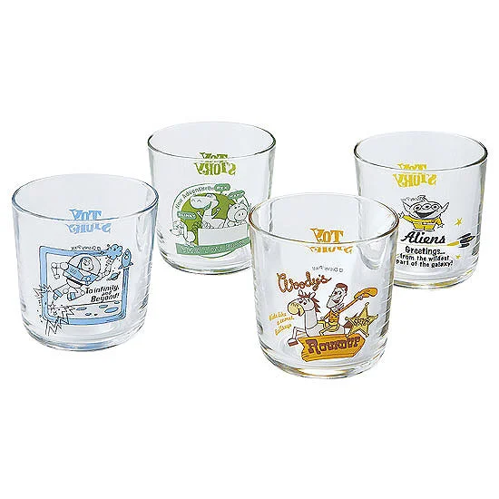 トイ・ストーリーガラスタンブラー4個セット 3300円 | 大進オンライン