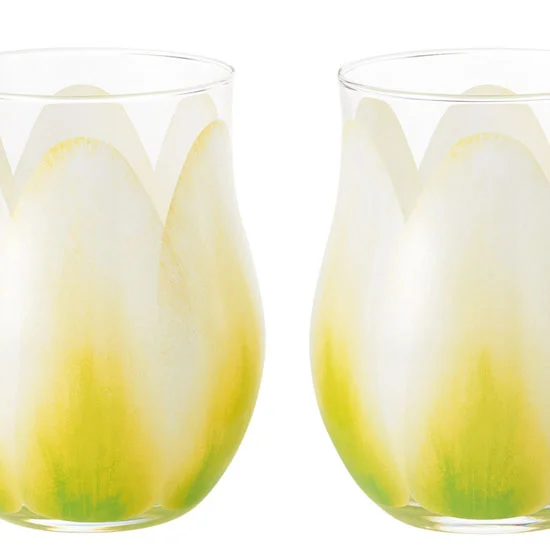 フロイド チューリップグラス２コホワイトの画像2
