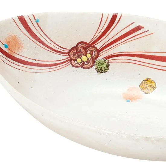 虚空蔵窯 水引パスタカレー皿の画像1