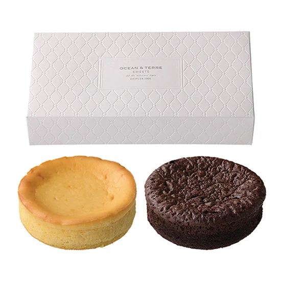 濃厚チーズケーキ＆ベルギーショコラケーキ