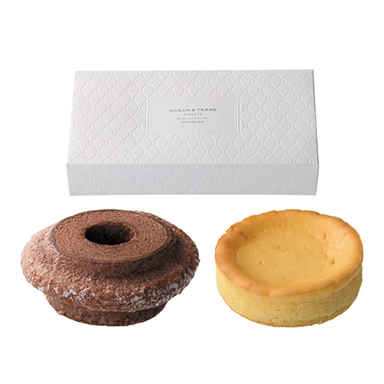 クラインバームクーヘン　ベルギーチョコ＆濃厚チーズケーキの画像2