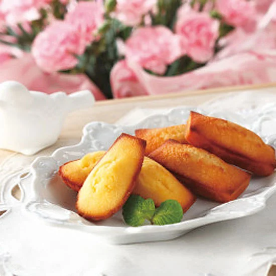 【母の日限定】アンリ・シャルパンティエ フィナンシェ マドレーヌとピンクカーネーション鉢植えのセットの画像1