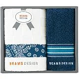 BEAMSDESIGNﾁｪｯｶｰﾊﾞﾝﾀﾞﾅﾀｵﾙｾｯﾄ(ﾈｲﾋﾞｰ)