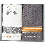 BEAMSDESIGNﾁｪｯｶｰﾊﾞﾝﾀﾞﾅﾌｪｲｽﾀｵﾙ(2P)(ｸﾞﾚｲ)