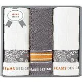 BEAMSDESIGNﾁｪｯｶｰﾊﾞﾝﾀﾞﾅﾀｵﾙｾｯﾄ(ｸﾞﾚｲ)