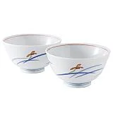 香蘭社 ｵｰｷｯﾄﾞﾌﾞﾙｰﾑ組飯碗