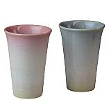 萩焼　つぼみペアフリーカップ
