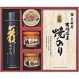 大森屋 海苔･茶漬･カニ缶･瓶詰セット