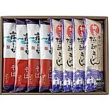 麺ひねり極細うどん・ 霧しなそばセット