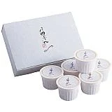 博多華味鳥 料亭の卵ぷりんセット