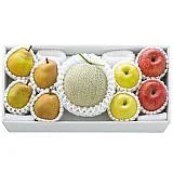 温室マスクメロン＆ラ･フランス ＆りんご詰合せ