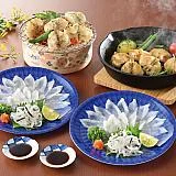 日高本店 ふくざんまい （刺身・やきふく）