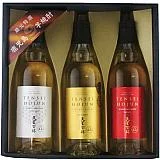 本格芋焼酎ﾜｰﾙﾄﾞｶｽｸｼﾘｰｽﾞ3本ｾｯﾄ