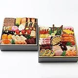 わらびの里料亭の和洋風おせち二段重
