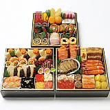 わらびの里料亭の和風おせち三段重